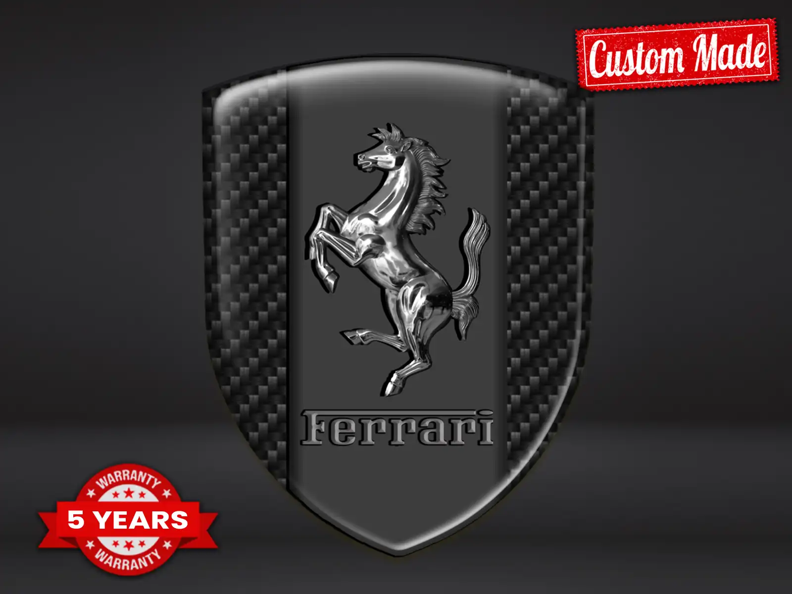 Ferrari Windscreen Stickers Durable Universal High Quality